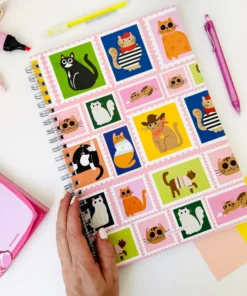 Cuaderno A4 Gatito