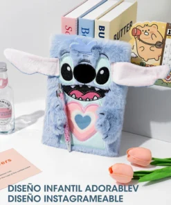 Cuaderno Peludo Orejas - Stitch