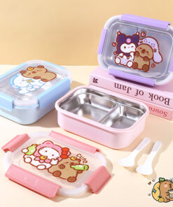 Lunchera + Cubiertos - Capybara