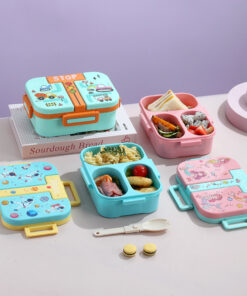 Lunchera + Cubierto - Dibujo Animados