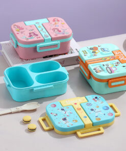 Alternative view of Lunchera + Cubierto - Dibujo Animados