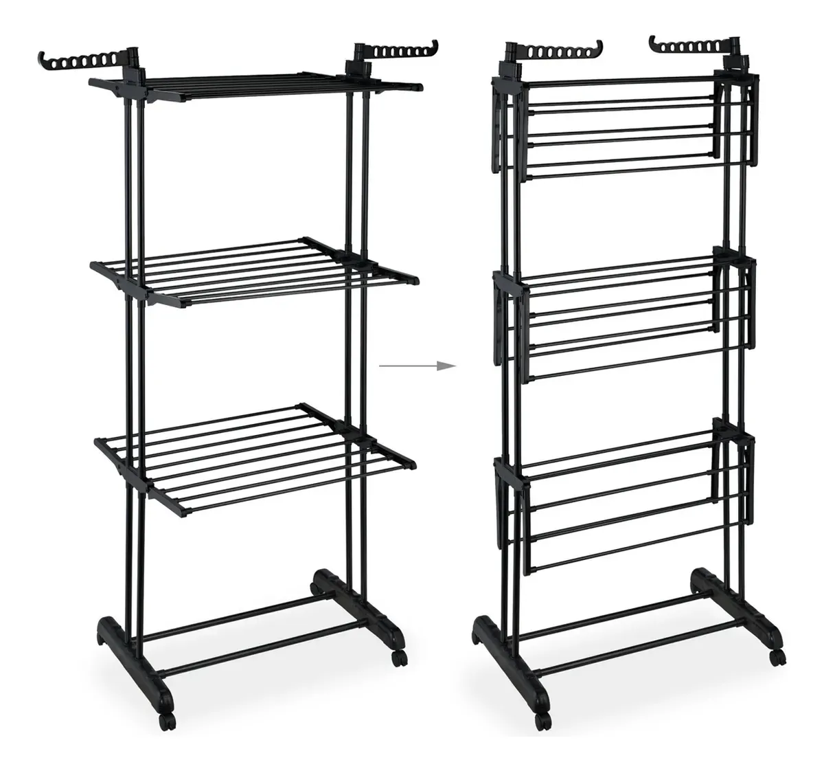 Tender Vertical - 3 niveles - NEGRO - Imagen 3