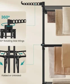 Alternative view of Tender Vertical - 3 niveles - NEGRO
