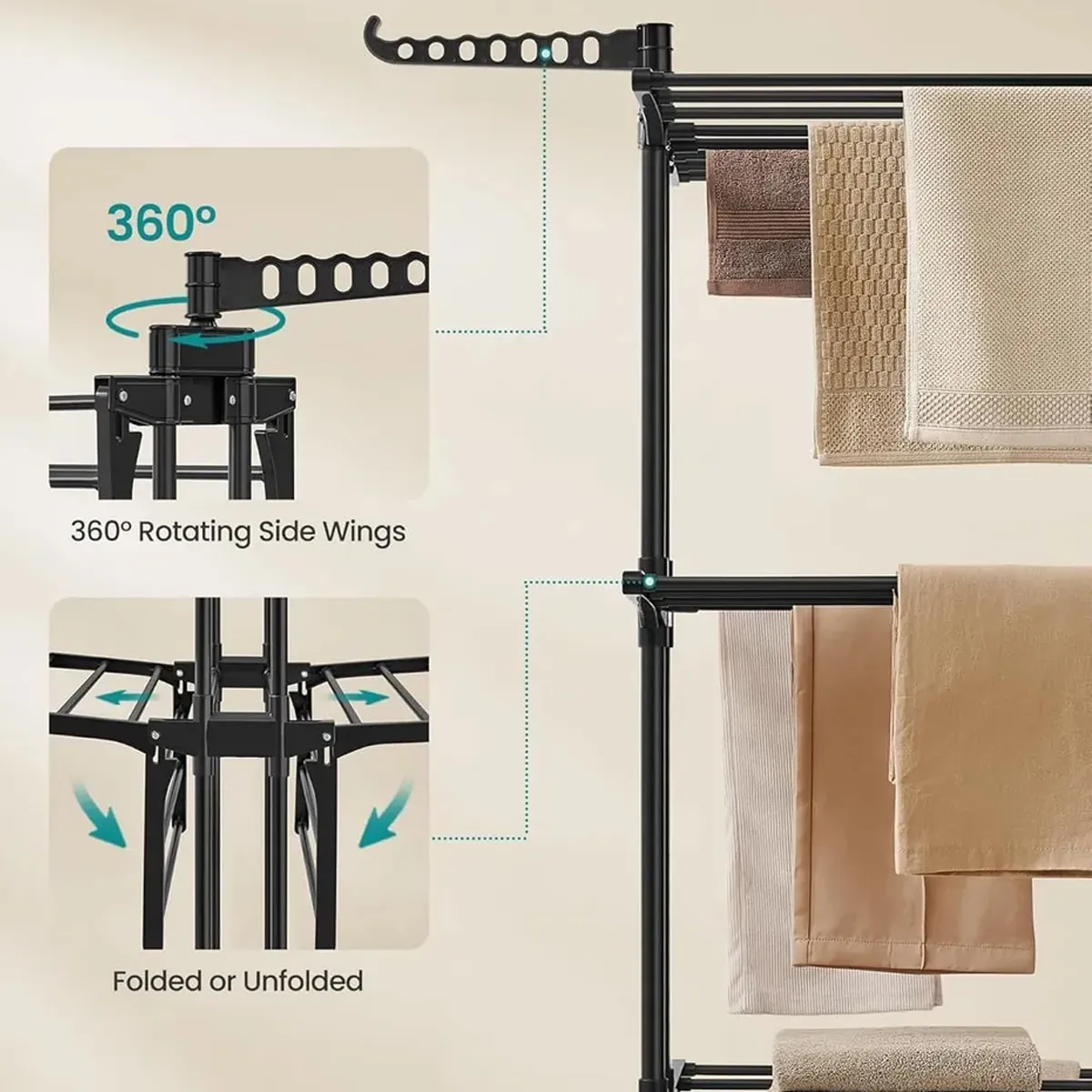 Tender Vertical - 3 niveles - NEGRO - Imagen 2