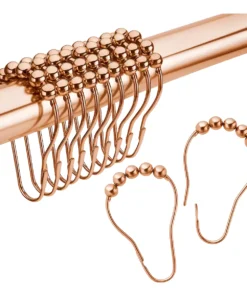 Ganchos Metalicos para Cortina Dorado