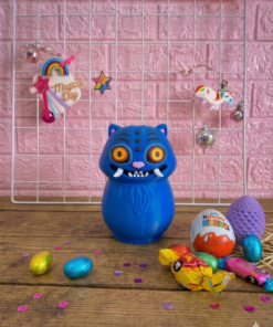 Cruchis 3D Guerreras K-POP Azul - Alcancia/Guardatuti