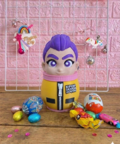 Cruchis 3D Guerreras K-POP Amarillo - Alcancia/Guardatuti