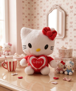 Alternative view of Peluche Hello Kitty Love