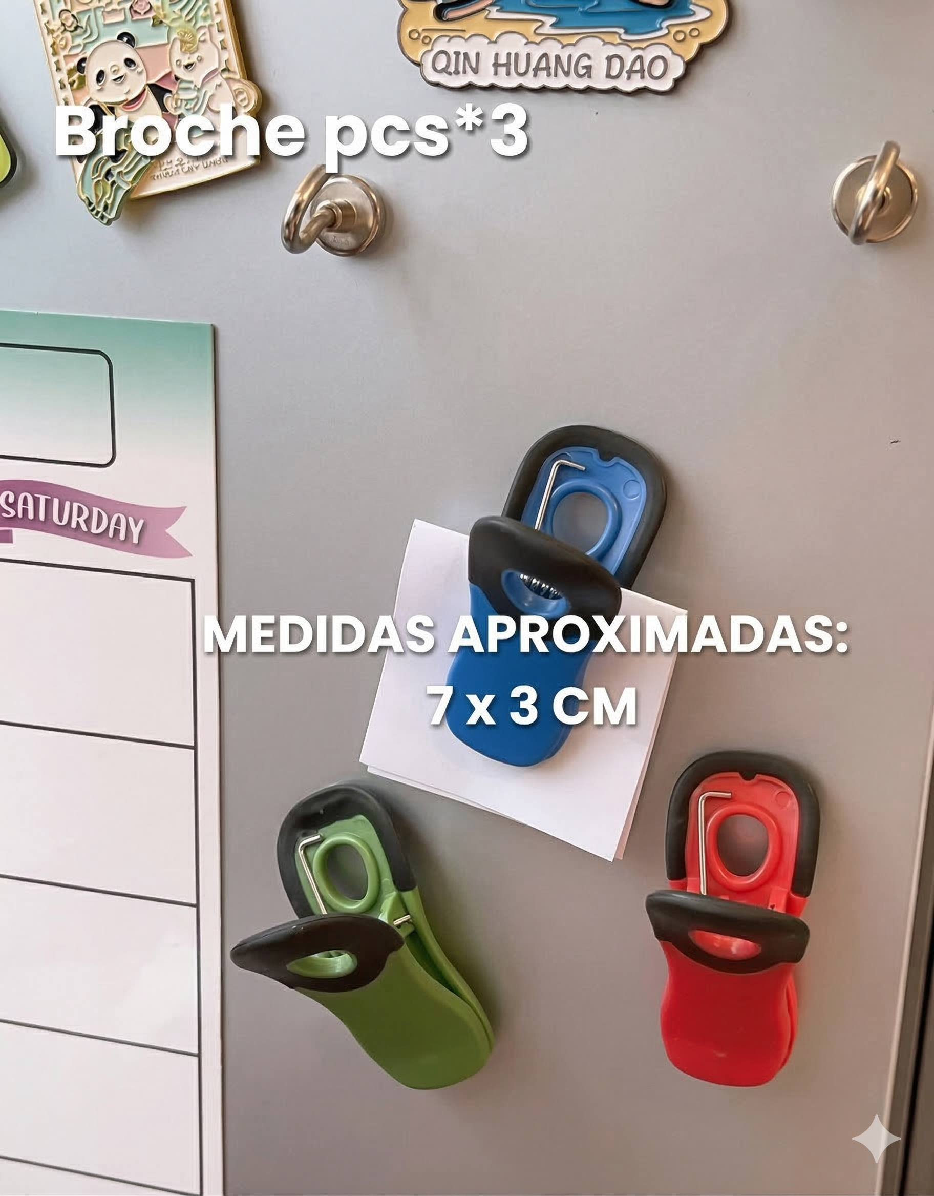 Broches x3 para Cocina - Imagen 4