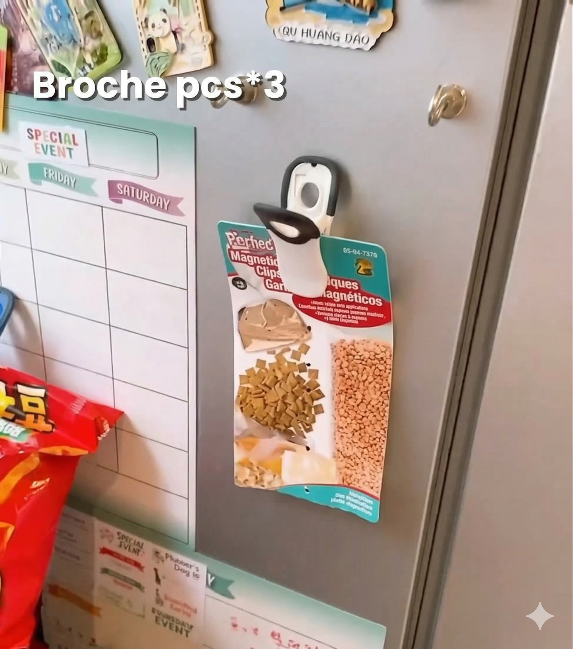 Broches x3 para Cocina - Imagen 2