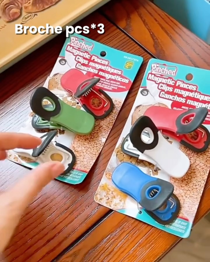 Broches x3 para Cocina