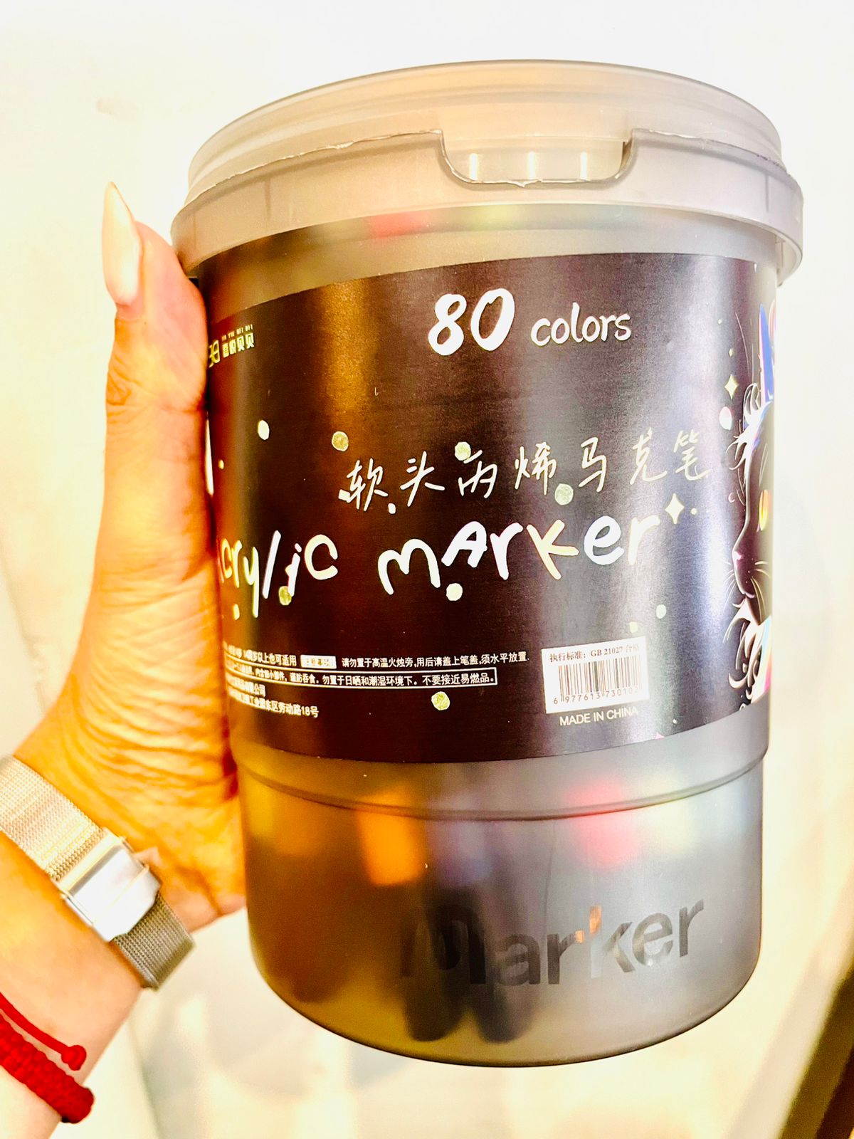 Marcador Punta Pincel x80 - Imagen 2