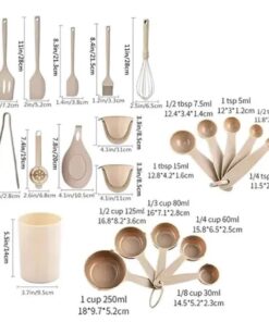 Alternative view of Utensilios Silicona x21 + Vaso