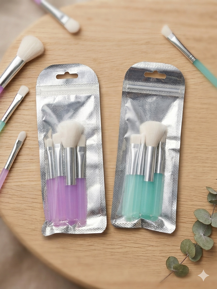 Set de Mini Brochas de Maquillaje