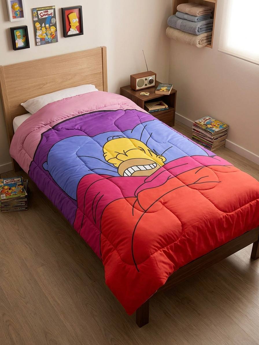 Acolchado Economico - Los Simpsons