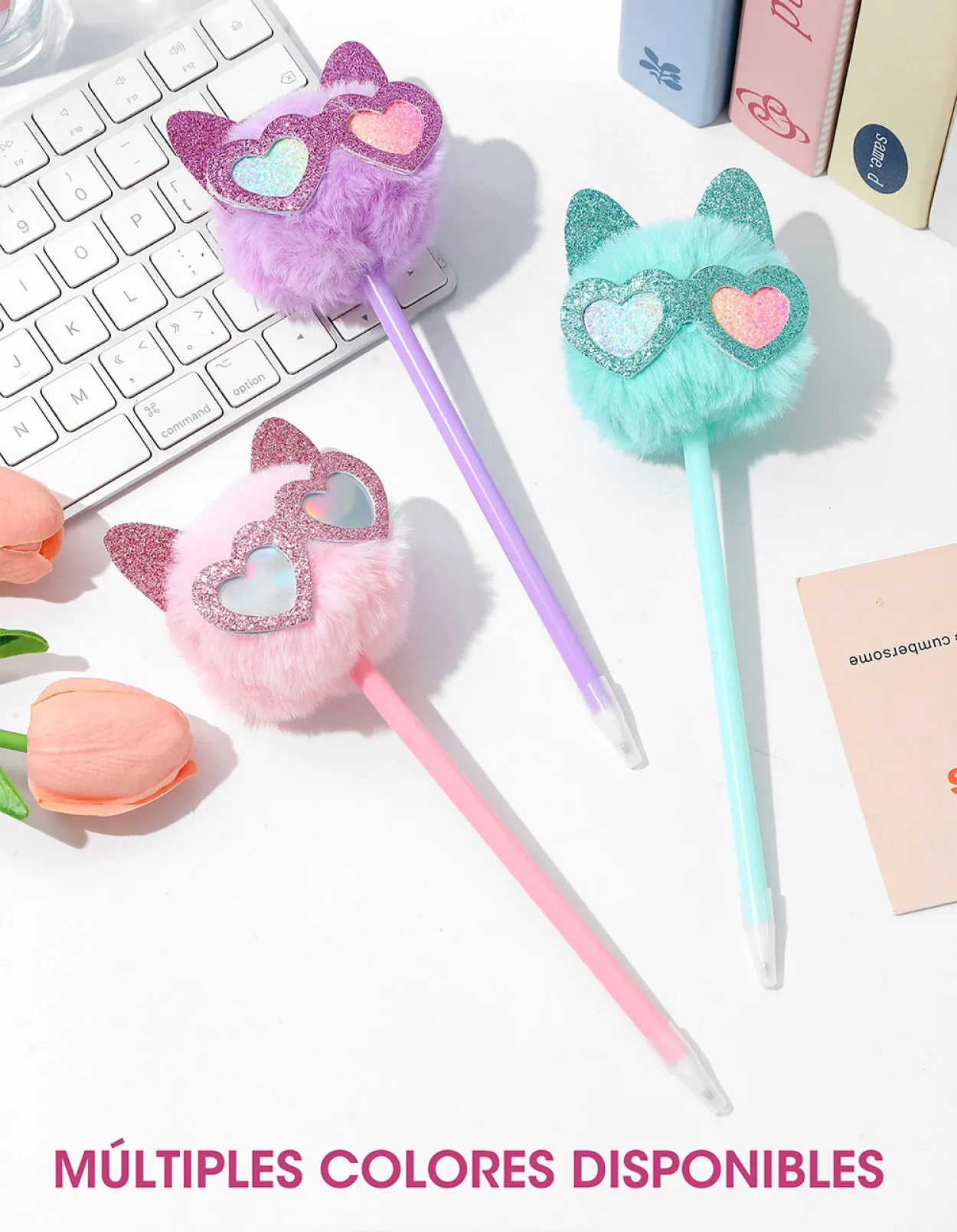 Lapicera Peluche - Gatito