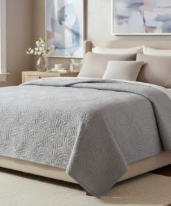 Cubrecama Quilt Bicolor - Terrenal King