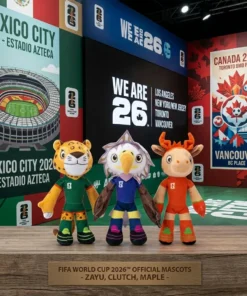 Llaveros Peluches - Mascota Mundial 2026