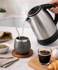 Pava electrica de acero inox 1.8 L