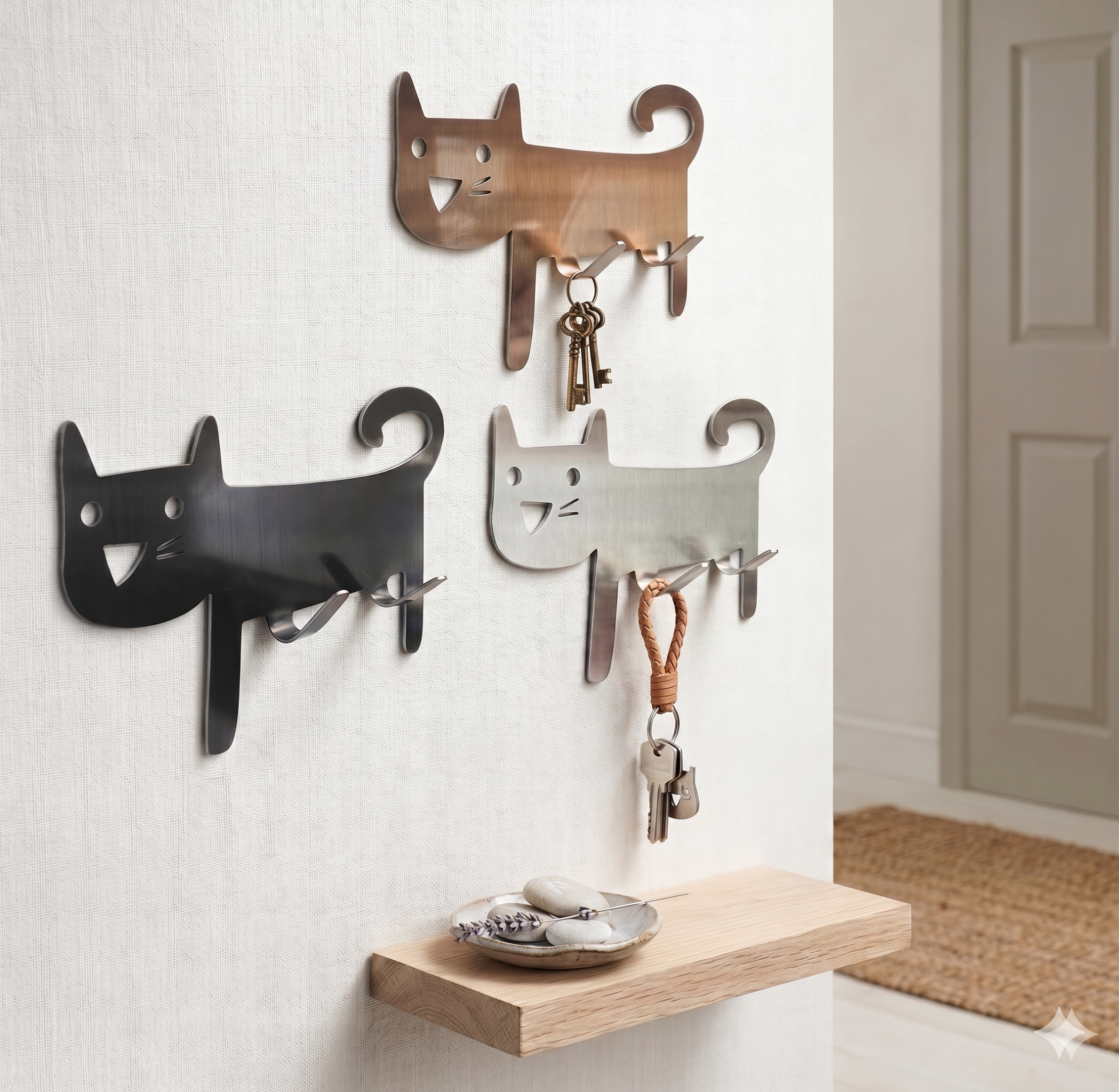 Gancho de Metal Gatitos - PREMIUM