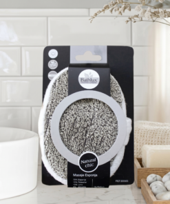 Manopla Corporal Gris Lino- Bathlux