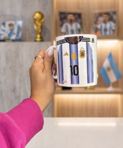 Alternative view of Taza de Ceramica Camiseta 10 Messi