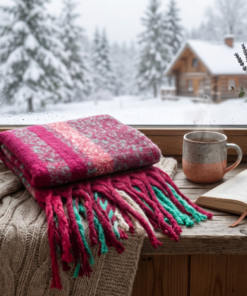 Bufanda Arcoiris Esponjoso