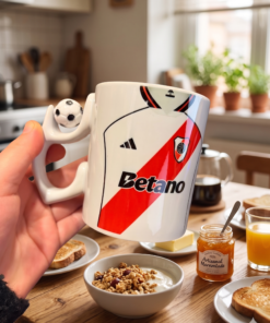 Taza River Plate Con Pelota