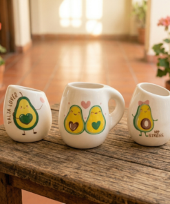 Mate de Ceramica - Palta Blanco