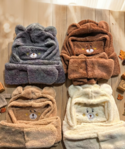 Alternative view of Capucha + Bufanda - Osito