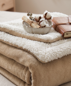 Alternative view of Manta / Frazada Nordica - Corderito