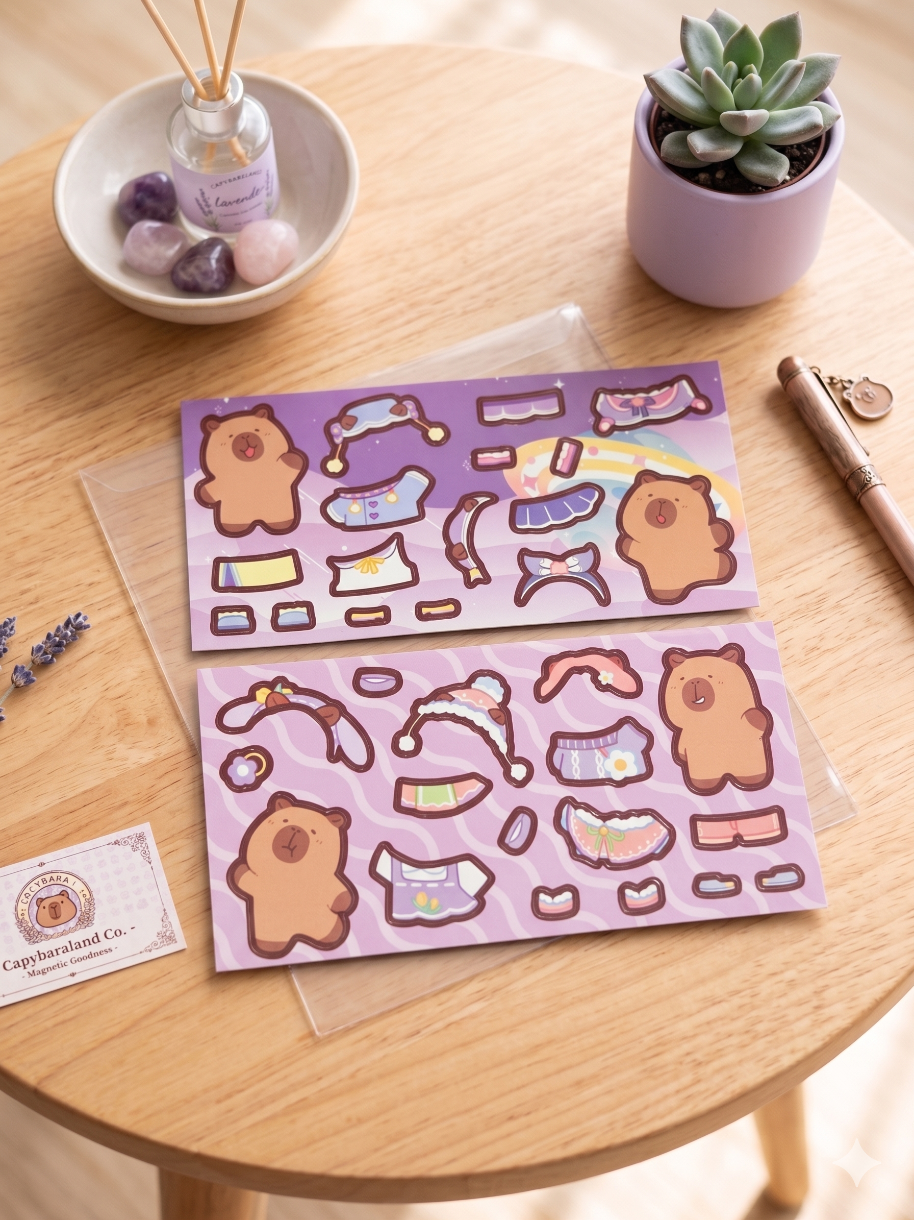 Cuadro Imantado Para Armar - Capybara - Imagen 4