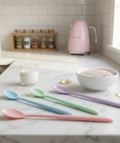 Cuchara larga x 5 - Pastel