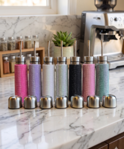 Mate listo termico Glitter 2 en 1 - 500cc