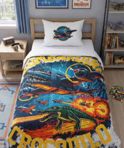 Acolchado Economico - Bombardero Cocodrilo