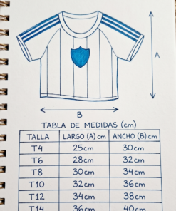 Alternative view of CURVA COMPLETA - 7 Camisetas ROSA con strass- Selección Argentina - INFANTIL