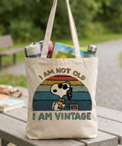 Bolso Tote Bag Basic - Snoopy