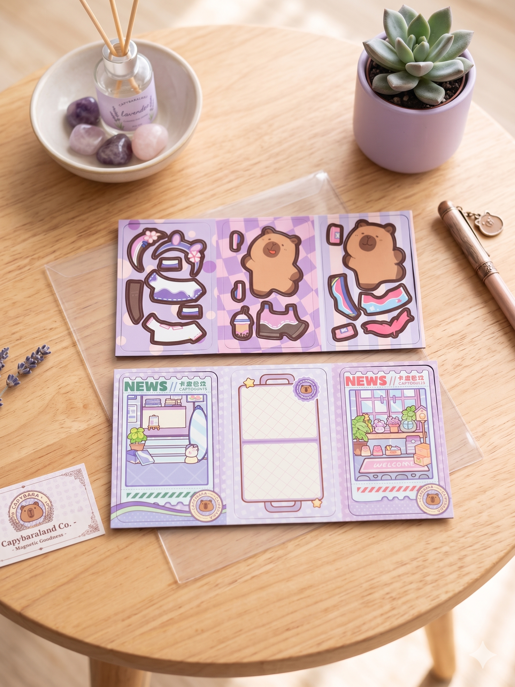 Cuadro Imantado Para Armar - Capybara - Imagen 3