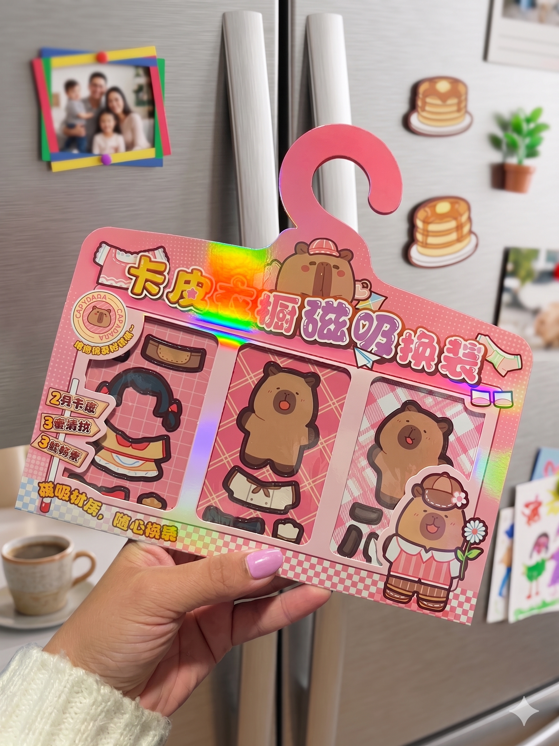 Cuadro Imantado Para Armar - Capybara