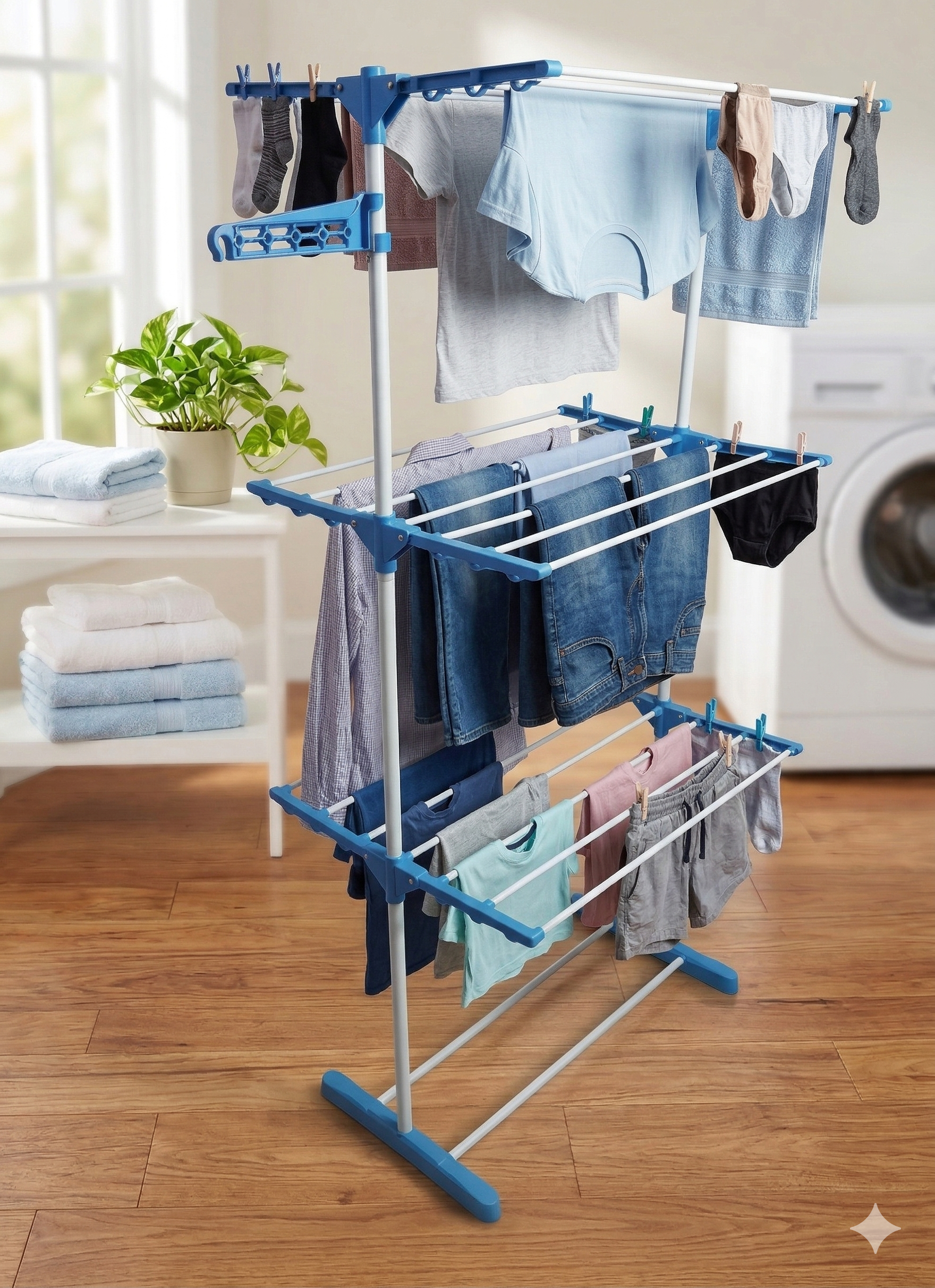 Tender Vertical REFORZADO - varilla simple - Imagen 3