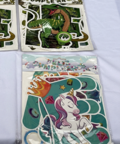 Alternative view of Cartel Banderin - Dinosaurio