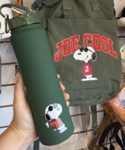 Alternative view of Botella de acero 500ml - Snoppy