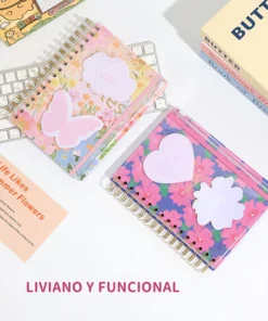 Cuaderno T.Dura - Floreado