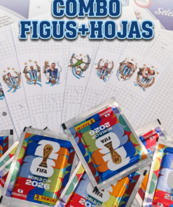 Combo FIGUS+ HOJAS MUNDIAL 2026 PANINI