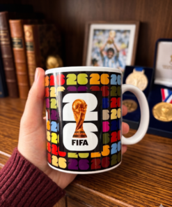 Alternative view of Taza de Ceramica - Figurita Mundial 2026