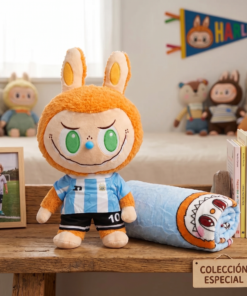 Peluche con manta - Labubu argentina