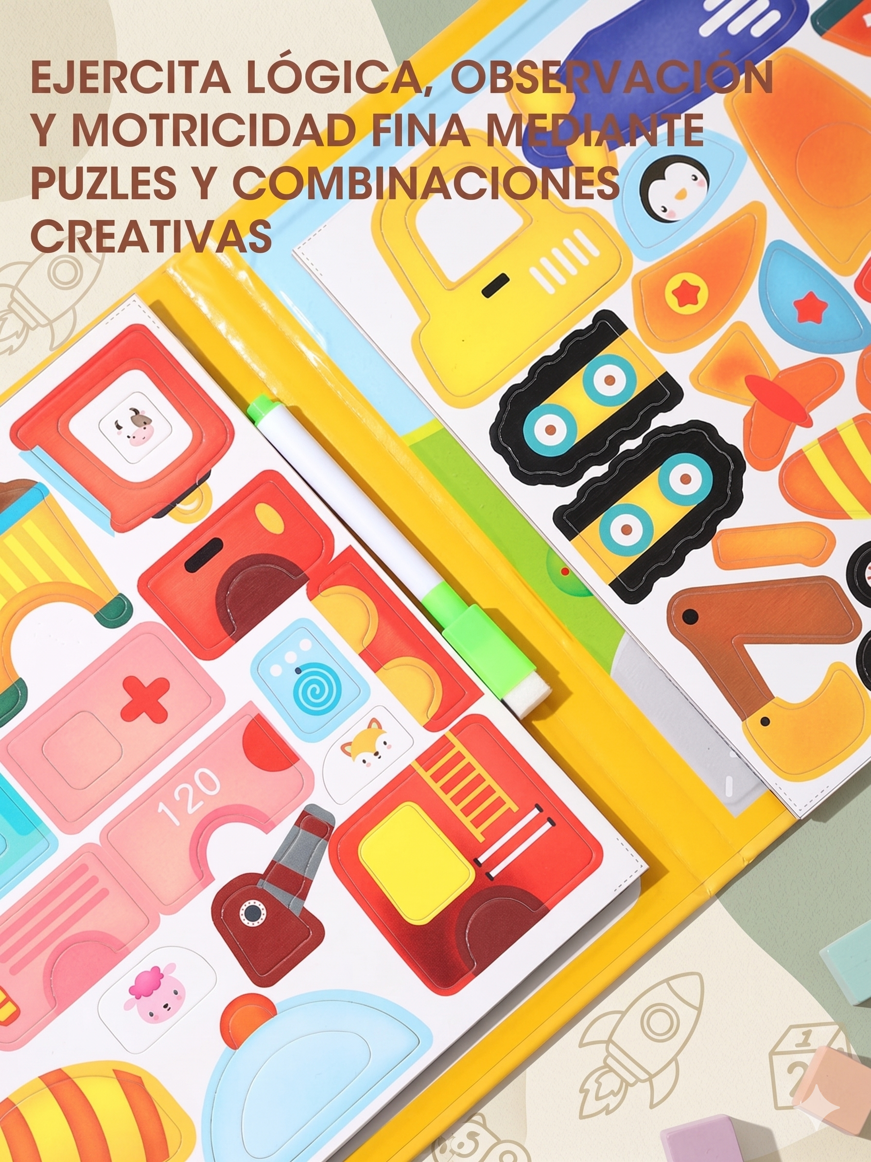 Rompecabeza Magnetico - Infantil - Imagen 2