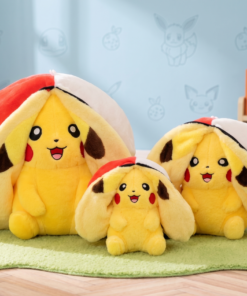Peluche Pokemon - Pikachu en Pokebola