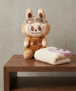 Peluche con manta-Labubu