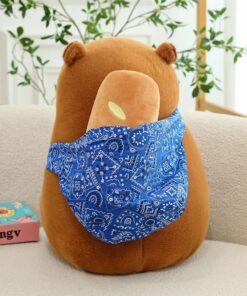 Alternative view of Peluche con manta - Capybara ladron de pan